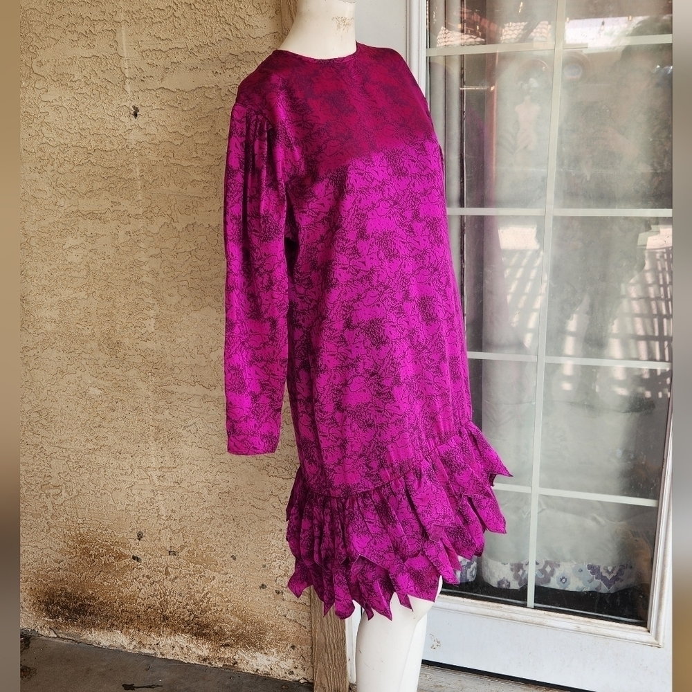 VINTAGE RICHILENE‎ GOURGUES FATHER DRESS - Picture 10 of 10